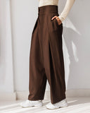 Pinstripe Wide Leg Pants