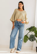 Draped Sleeve Top