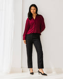 Classic Satin Blouse