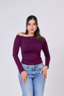 Soft Touch One Shoulder Top