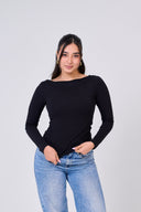 Classic Wide Neck Top