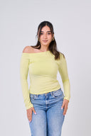 Soft Touch One Shoulder Top