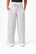 Trendy Sweatpants — Light Grey